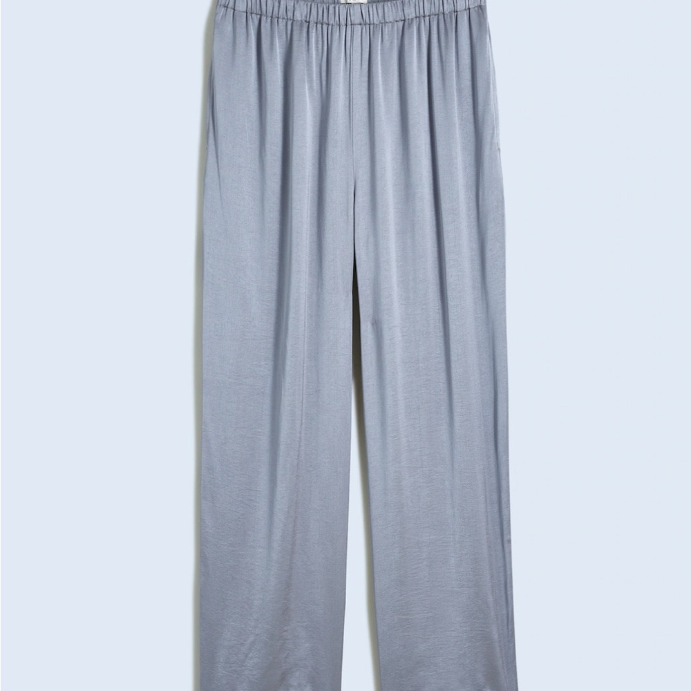 Madewell Elegant Silver Women's Vest & Lounge pant Set Size XL - Picture 4 of 6